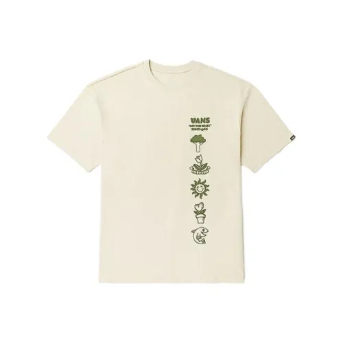 Vans TEE SS T-Shirt Унисекс Бежевый
