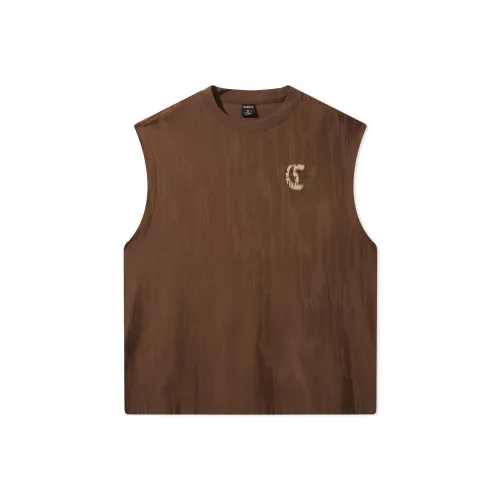 Cabbeen Майка Мужская Кофейного цвета 65