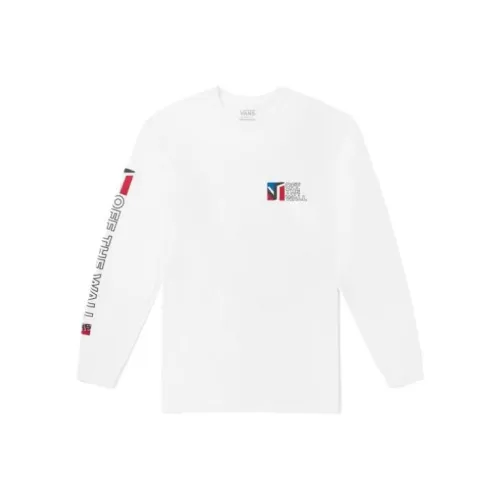 VANS TEE LS T-Shirt Унисекс Белый