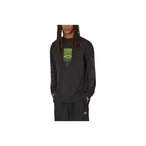 Umbro совместный бренд Slam Jam Черные Мужские T-рубашки