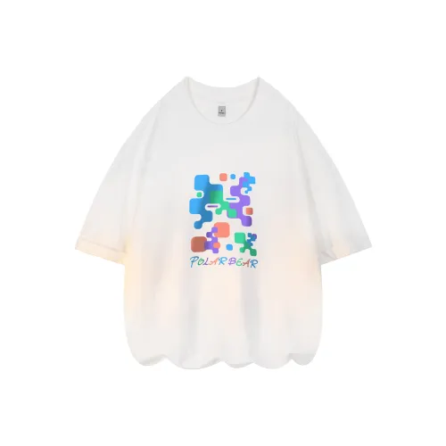 Белый медведь Унисекс Футболка