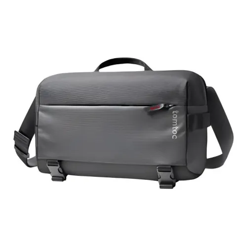 Tomtoc Crossbody сумка Obsidian черная Мужская