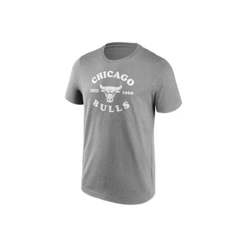 NBA Chicago Bulls Винтаж Pro Graphic T-Shirt Мужская Серого цвета