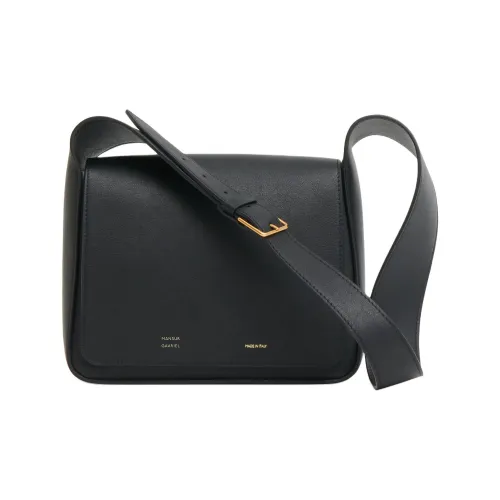 MANSUR GAVRIEL Сумка через плечо из коровьей кожи женская черная
