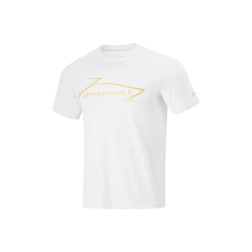 Лайнер Professional basketball series T Рубашка Мужская Стандартная Белая