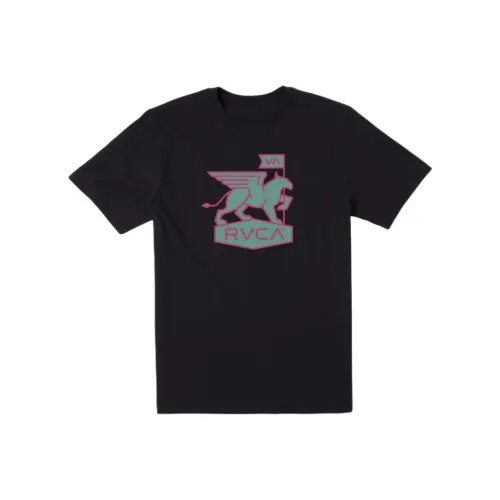RVCA Мужская Черная T-Рубашка