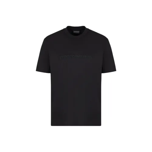 EMPORIO ARMANI Черные Мужские T-Рубашки