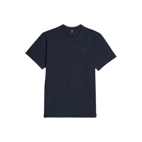 STAR RAW Черная мужская футболка