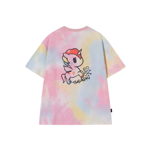 Tokidoki Розовая Унисекс Футболка