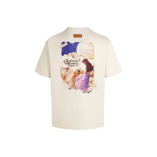 LIUREGALI Экрю Унисекс T Рубашки