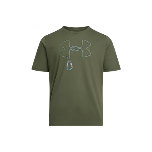 Under Armour OutdoorBranded SS25 T-Shirt Мужская Призрачный Зеленый