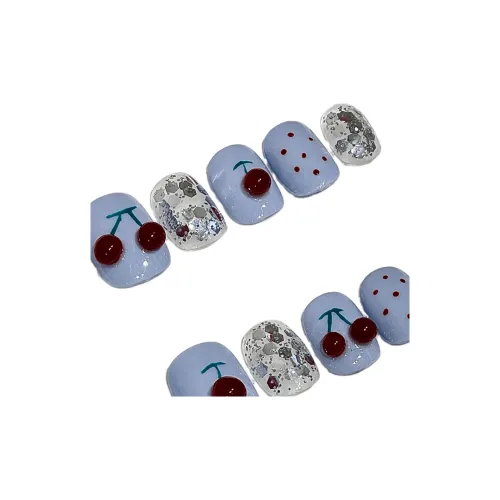 THE CABB SOUL Cute Must Win Вишня Сода Короткий Круглый Синий Jump Цвет Милый