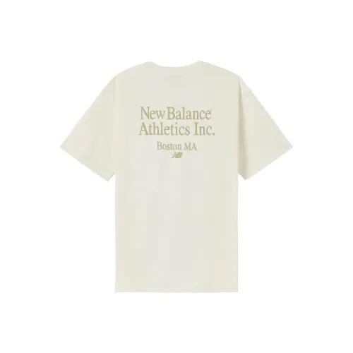 New Balance совместный бренд Экрю Мужская T-рубашка
