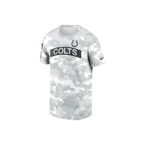 nike Dri FitNFL FW24 Indianapolis Colts Salute To Service Edge Свод T Рубашка Мужская Белая