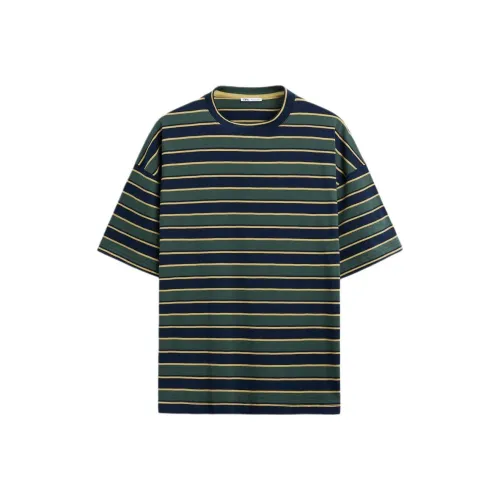 ZARA Зеленые Мужские T-рубашки