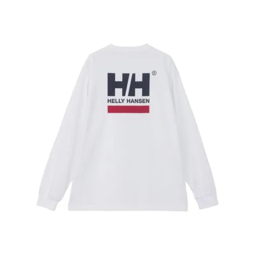 HELLY HANSEN SS25 L S Квадратный логотип футболка унисекс