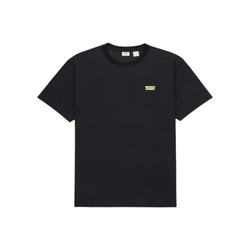 Levis Мужские Черные T-Рубашки