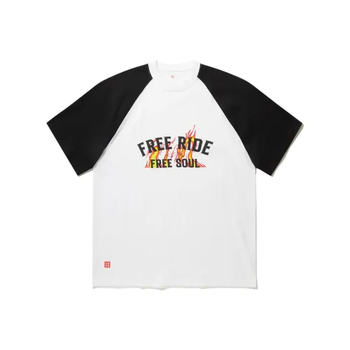 Т-рубашка с подкладкой унисекс белый и черный