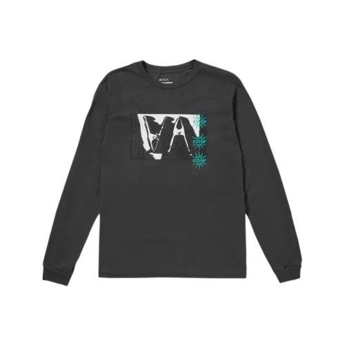 RVCA Мужская Черная T-Рубашка