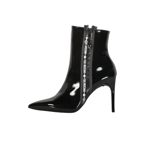 LOVE MOSCHINO Ботильоны 10 см Женские Черные