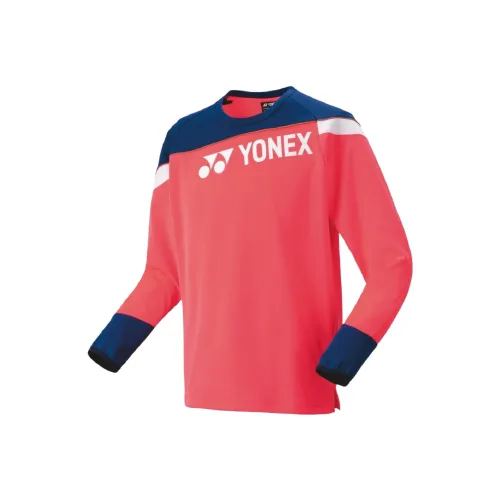 YONEX T Рубашка Мужская Ярко-Розовая