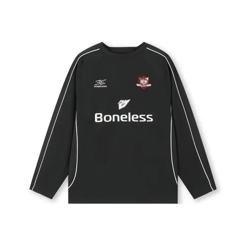 Безшовный крой, черный, унисекс, футболка