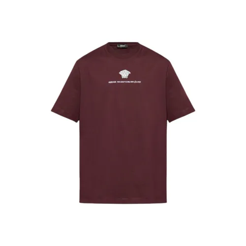 FANSIZHE T-Shirt Мужской Бордовый