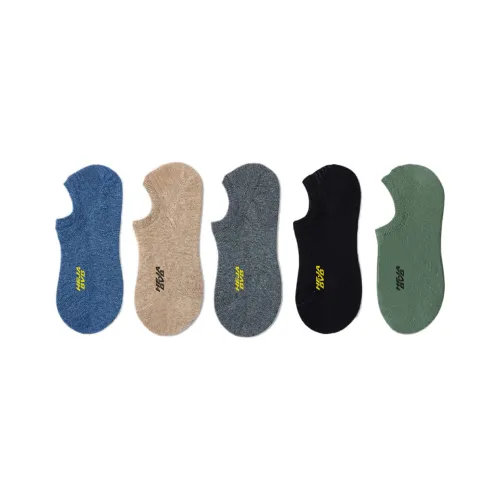 PULUSHIDUOTEMENGDE No Show Носки Унисекс 5 пар