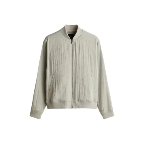 H M Куртки и Пальто Мужской Серый Бежевый