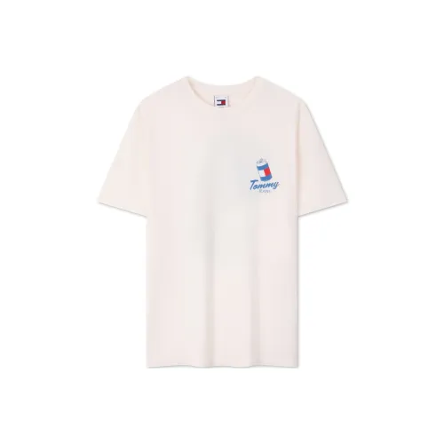 Tommy Hilfiger Экрю YBH Унисекс T Рубашки