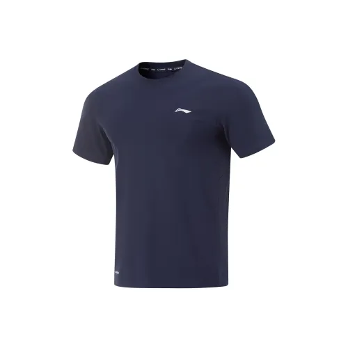 LINING Fitness Series T-Shirt Мужской Ink Синий