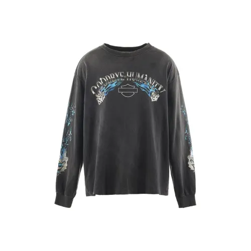 SAINT Mxxxxxx FW24 Черный Унисекс T Рубашки