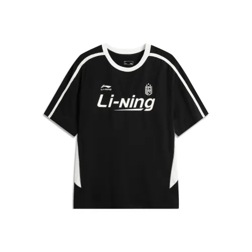 LINING Sports Life Collection Футболка Унисекс Черная