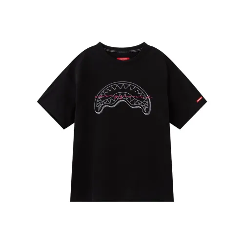 SPRAYGROUND Круглый вырез Короткий рукав T-рубашки Унисекс