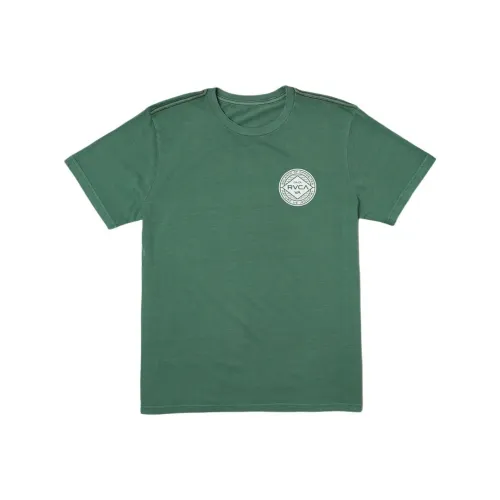 RVCA Еловый Зеленый Мужская Футболка