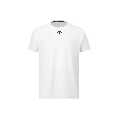 DESCENTE RUNNING Collection Т-Рубашка Мужская Белая