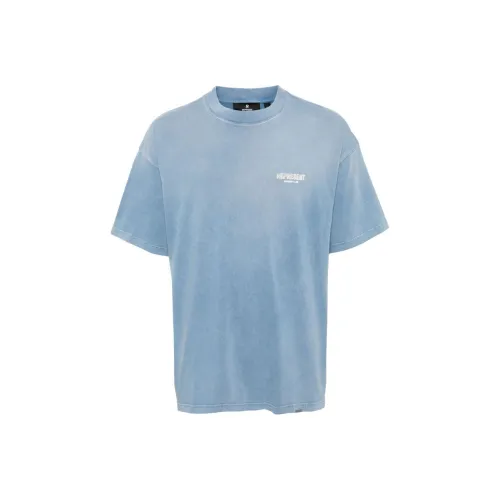 REPRESENT T Рубашка Мужская Бензиновый Синий