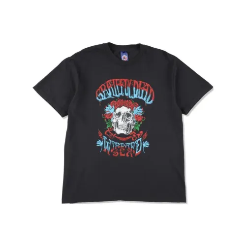WIND AND SEA SS25 GRATEFUL DEAD X WDS Футболка Унисекс Черная