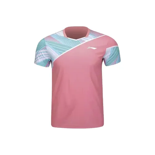 Т-рубашка с подкладкой унисекс розовая герань