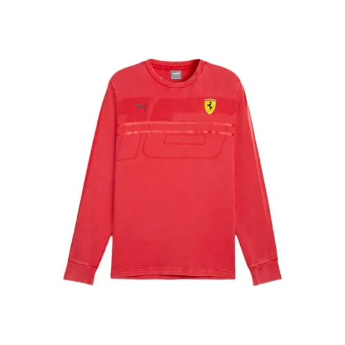PUMA SCUDERIA Red Мужская T-рубашка