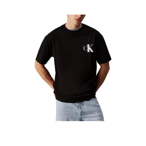 Calvin Klein T-Shirt Европейская версия Мужской Черный