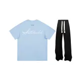 Светло-синий + черный, повседневные штаны, модель K097