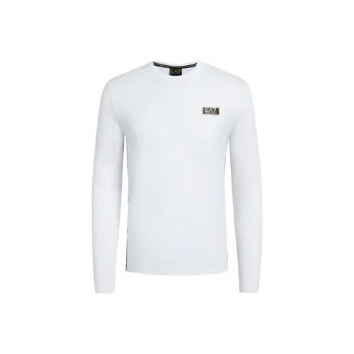 EMPORIO ARMANI EA7 FW24 T Рубашка Мужская Белая