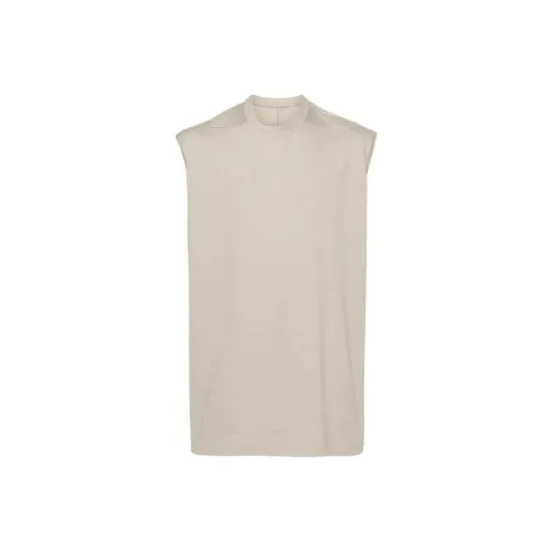 RICK OWENS Светло-янтарный Мужской T-рубашки
