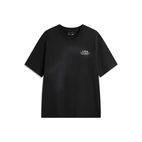 LINING Sports Life Collection Футболка Унисекс Ночная Черная