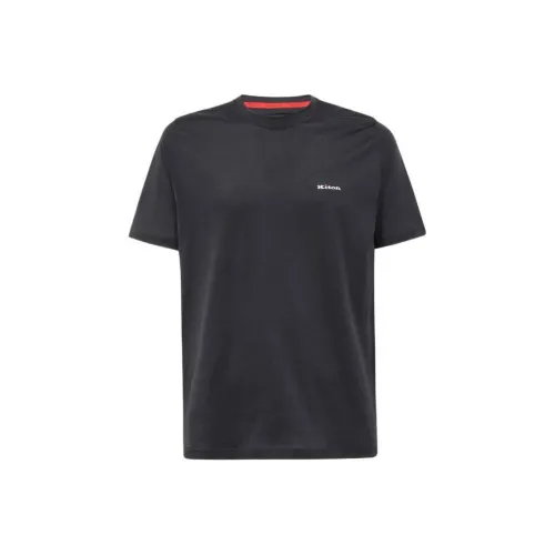 KITON Мужские черные рубашки T