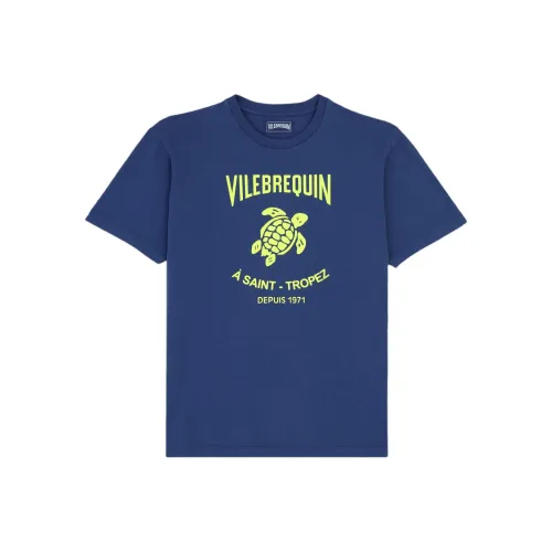 VILEBREQUIN Blue Мужская T-рубашка