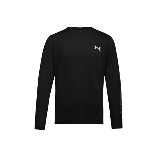 Under Armour SS25 EF Perf Graphic T Рубашка Мужская Черная 001