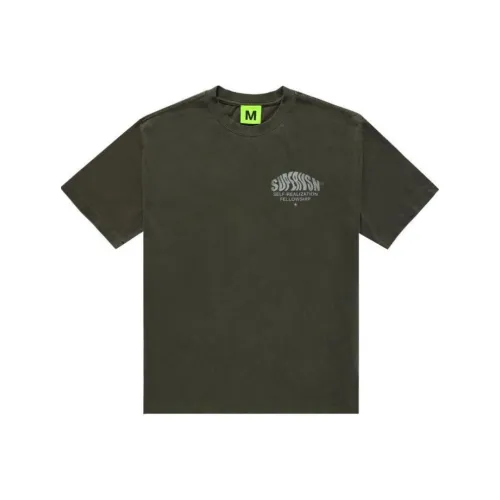 SUPERVSN Gray Green Мужская T-Рубашка