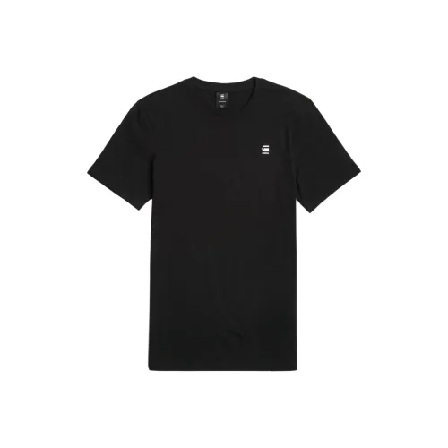 STAR RAW Черная мужская футболка